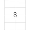 Self-adhesive label HERMA 8645 Rectangle Permanent White