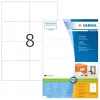 Labels Premium A4 105x74 mm white paper matt 1600 pcs HERMA
