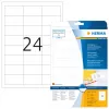 Correction/covering labels HERMA A4 64.6x33.8 mm 600 pcs