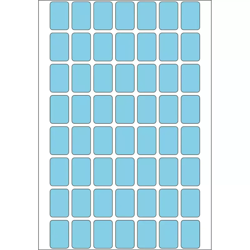 Multi-purpose labels HERMA 12x18 mm blue paper matt hand inscription