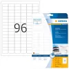 Inkjet labels HERMA A4 30.5x16.9 mm 2400 pcs