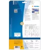 Self-adhesive printer label HERMA Deep-freeze labels A4 1625 pcs