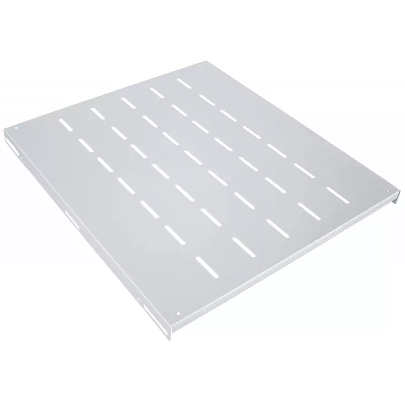 Intellinet 19 inch Fixed Shelf, 1U, 345mm Depth, Max 100kg, Grey