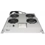 Intellinet 4-Fan Ventilation Unit for 19 inch Racks, Roof Mount, with Thermostat, Grey