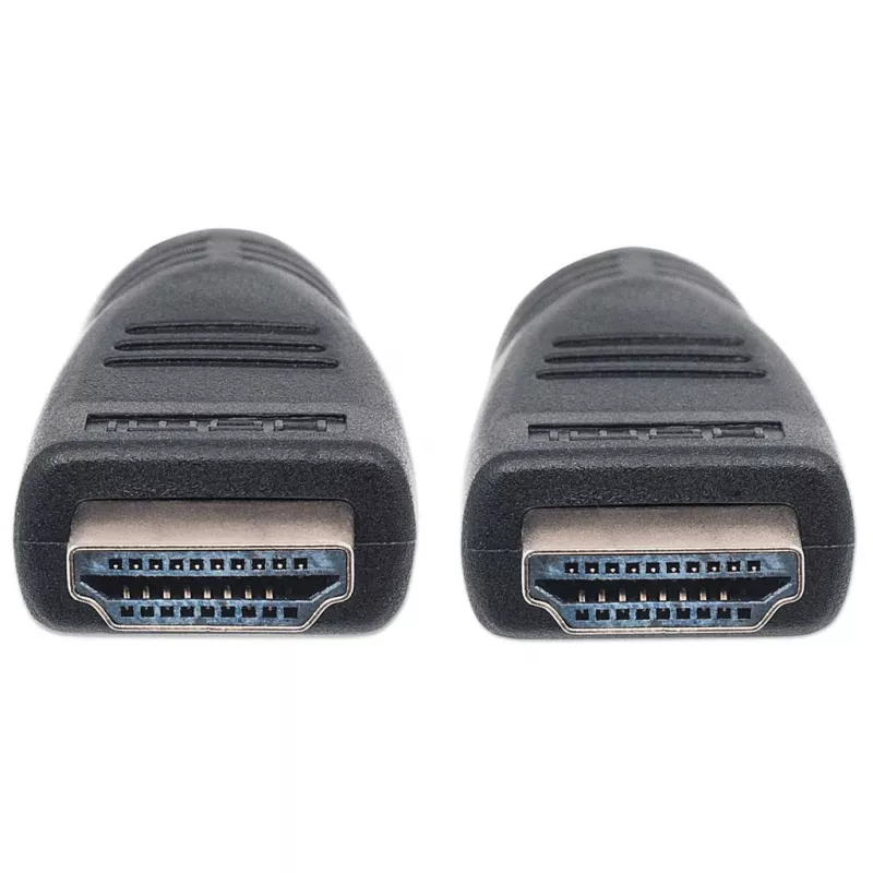 Manhattan HDMI 4K@60Hz Cable with Ethernet - CL3 rated, 8m, Suitable for In-Wall use, For ALL 4K & 1080p/HD uses - when upgrading now or have it ready for when you need it, Male to Male, Black, Ultra HD 4k x 2k, Lifetime Warranty, Premium High Speed
