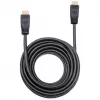 Manhattan HDMI 4K@60Hz Cable with Ethernet - CL3 rated, 8m, Suitable for In-Wall use, For ALL 4K & 1080p/HD uses - when upgrading now or have it ready for when you need it, Male to Male, Black, Ultra HD 4k x 2k, Lifetime Warranty, Premium High Speed