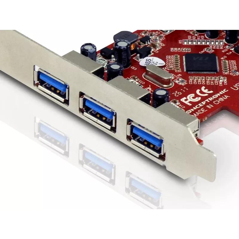 PCI Express Card Conceptronic C4USB3EXI 4-Port USB 3.0