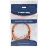 Intellinet Fiber Optic Patch Cable, OM2, SC/SC, 2m, Orange, Duplex, Multimode, 50/125 µm, LSZH, Fibre, Lifetime Warranty