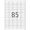 Self-adhesive printer label HERMA A4 37x13 mm white extra strong adhesion 2125 pcs