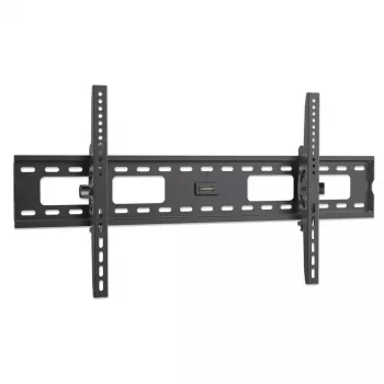 Manhattan Wall Mount for TV & Monitors (Tiltable), For screens 37 inch to 75 inch, VESA compatibility: all between 200x200mm to 800x400mm - check the dimensions of the four mounting holes on back of screen to ensure it fits, Max 75kg, Black, Bracket