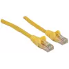 Intellinet Network Patch Cable, Cat6, 3m, Yellow, CCA, U/UTP, PVC, RJ45, Gold Plated Contacts, Snagless, Booted, Lifetime Warranty