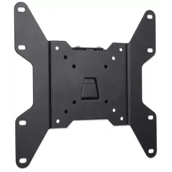 Manhattan Wall Mount for TV & Monitors (Fixed), For screens 23 inch to 42 inch, VESA compatibility: all between 75x75mm to 200x200mm - check the dimensions of the four mounting holes on back of screen to ensure it fits, Max 30kg, Black, Bracket