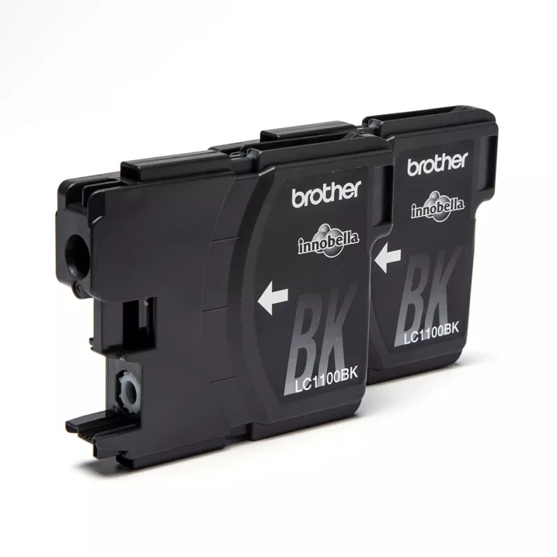 Brother LC1100BKBP2DR ink cartridge 2 pc(s) Original Black