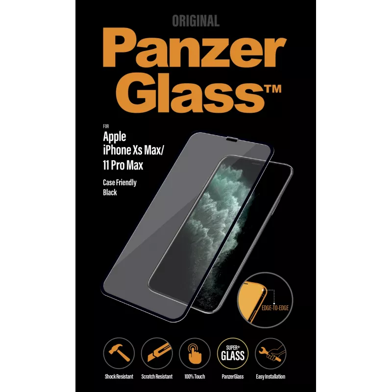 PanzerGlass ® Screen Protector iPhone 11 Pro Max | Xs Max | Edge-to-Edge