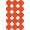 Multi-purpose labels HERMA 480 pcs round red 32 mm
