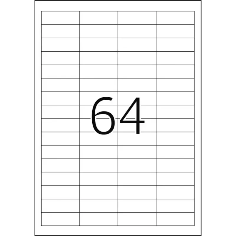 Self-adhesive printer label HERMA Labels Premium A4 48.3x16.9 mm