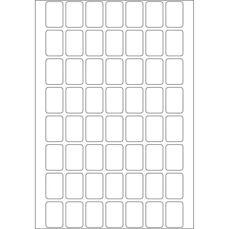 Multi-purpose labels HERMA 12x18 mm white paper matt 1792 pcs
