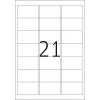 Address labels HERMA Premium A4 63.5x38.1 mm 2100 pcs