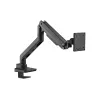 Equip 17 inch-49 inch Heavy-Duty Monitor Desk Mount Bracket, Black