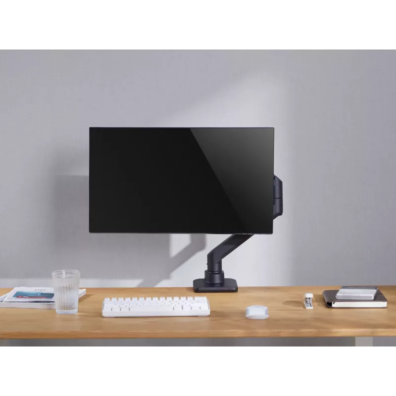 Equip 17 inch-49 inch Heavy-Duty Monitor Desk Mount Bracket, Black