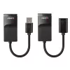 Lindy 60m USB 1.1 Cat.6 Extender Basic, Network transmitter & receiver, 60 m, 12 Mbit/s, Cat5e, Cat6, Black, Plastic