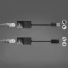 Lindy 60m USB 1.1 Cat.6 Extender Basic, Network transmitter & receiver, 60 m, 12 Mbit/s, Cat5e, Cat6, Black, Plastic