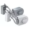 Latch Olympia RS 50R — white, height 27 mm, depth 128 mm, weight 1.04 kg