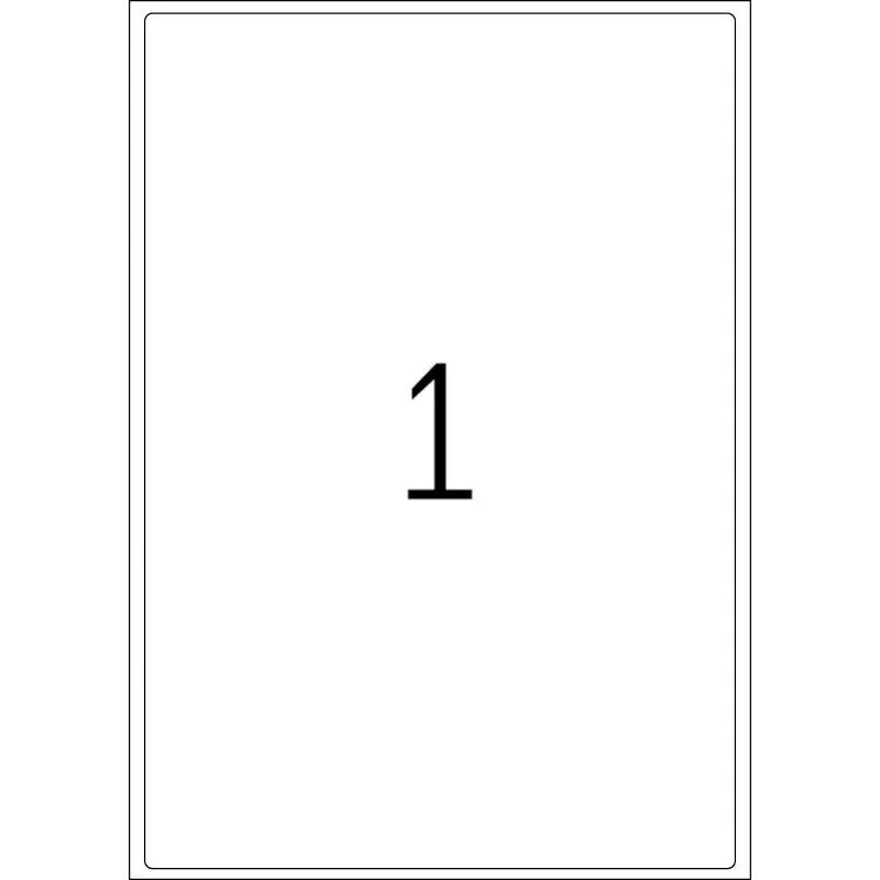 Address labels Premium HERMA A4 199.6x289.1 mm white paper matt 100 pcs