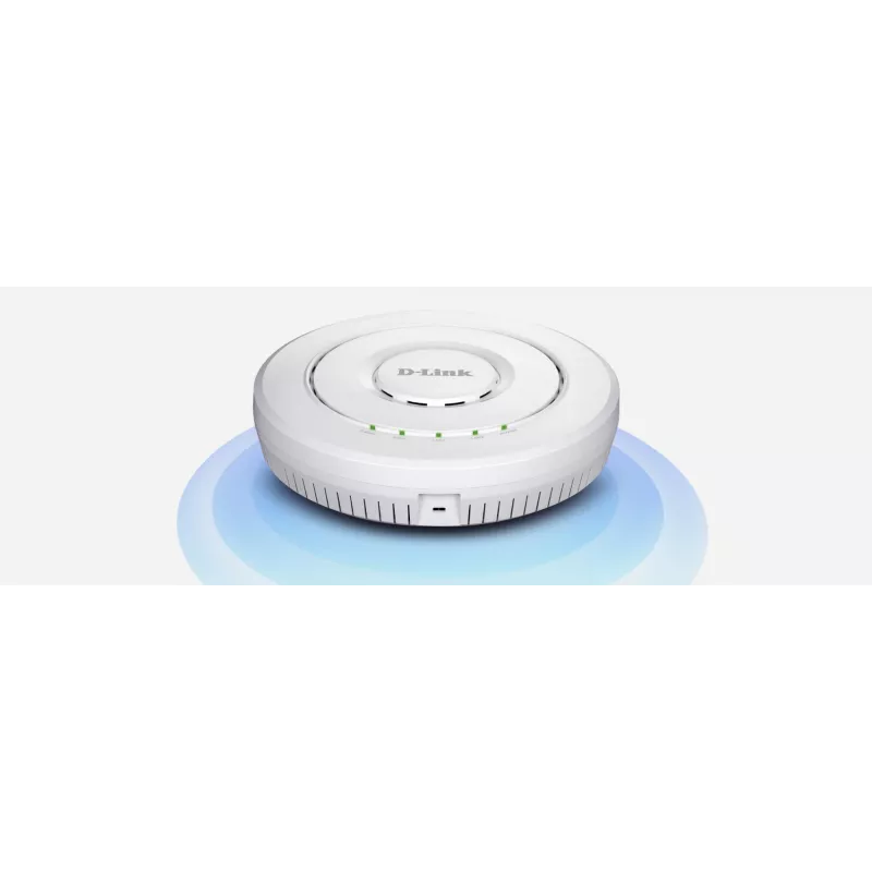 D-Link AX3600 Wi‑Fi 6 Dual‑Band Unified Access Point, 2.4 GHz, 5 GHz, 19216 Mbit/s, AES, TKIP, 10,100,1000,2500 Mbit/s