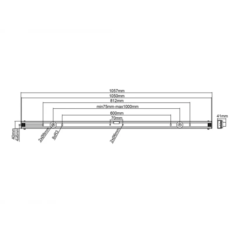 Multibrackets M Universal Wallmount Black Large