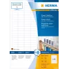 Self-adhesive printer label HERMA Labels A4 25,4x10 mm white extra strong adhesion paper matt 4725 pcs.