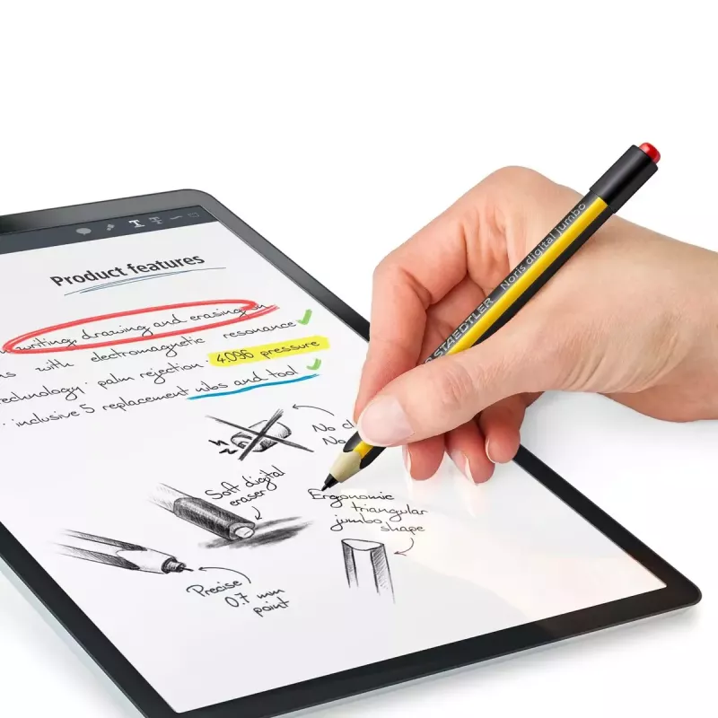 Stylus pen Staedtler 180J 22-1 Black Yellow
