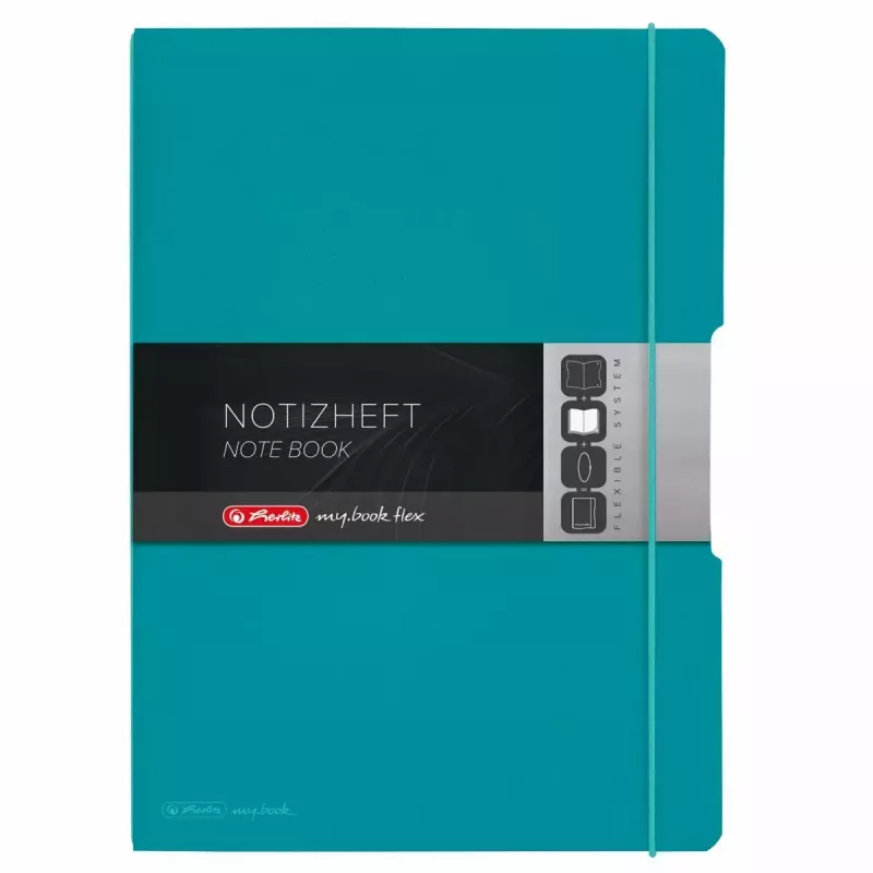 Writing Notebook Herlitz 50015986 A4 80 Sheets Turquoise