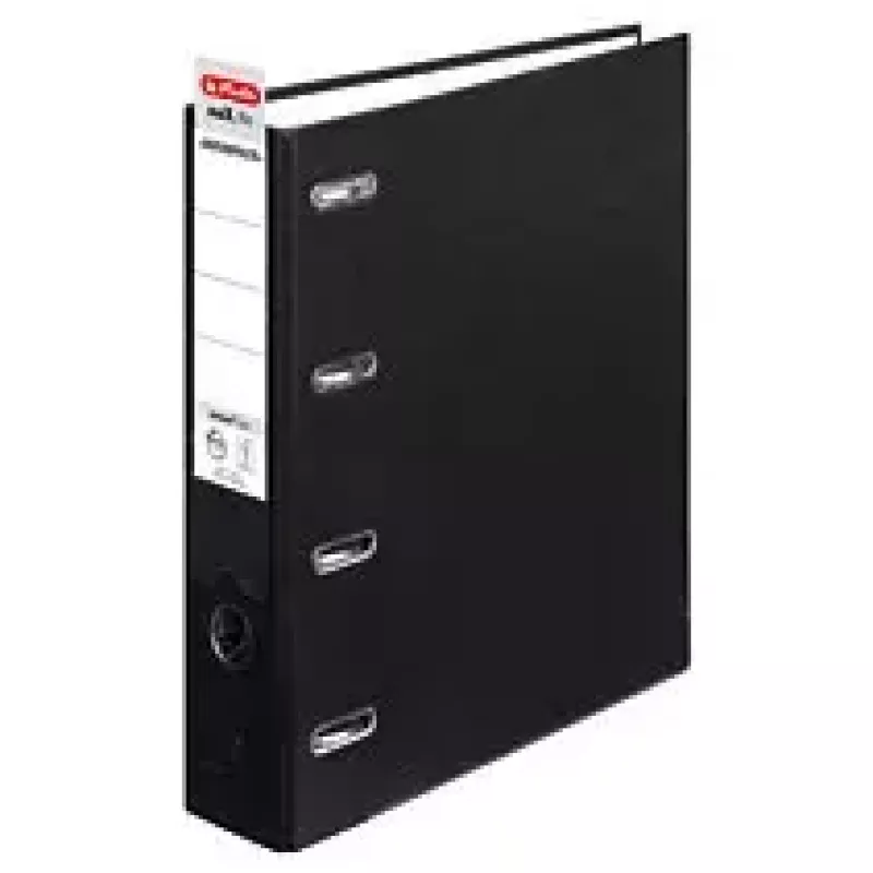 Ring Binder Herlitz 10842250 A4 Black