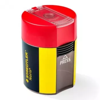 Manual pencil sharpener Staedtler 511 004 Black Red Yellow