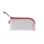 Pencil Case HERMA 20002 Hard EVA Red Transparent 110x230mm