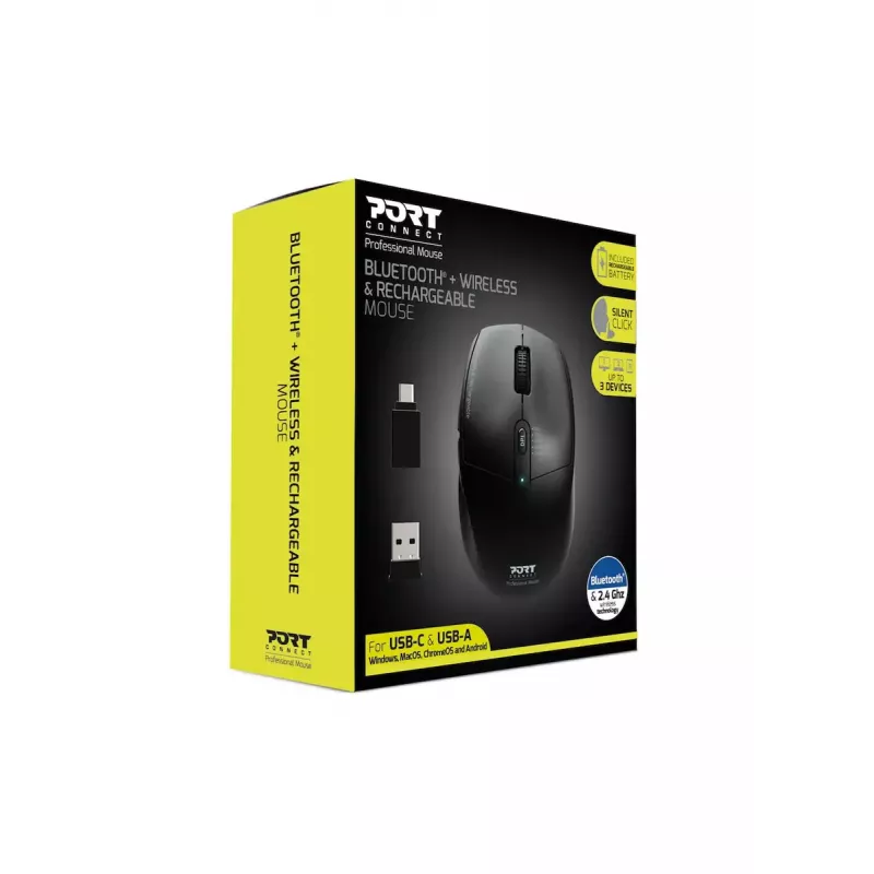 Mouse Port Designs 900715 RF Wireless + Bluetooth