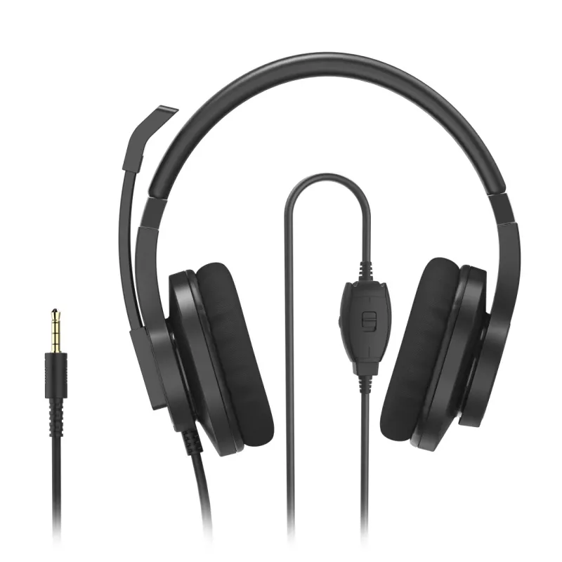 Hama HS-P350 V2 Headset Wired Head-band Office/Call center Black