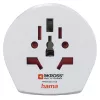 Hama World Travel Pro Light USB power plug adapter Universal White