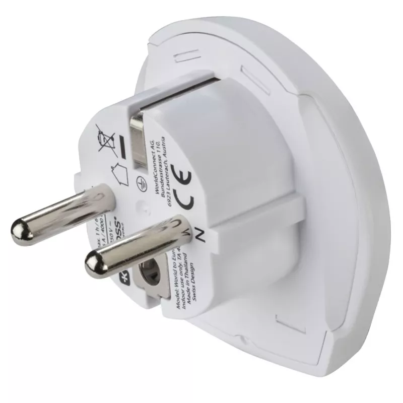 Hama World Travel Pro Light USB power plug adapter Universal White