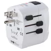 Hama World Travel Pro Light USB power plug adapter Universal White