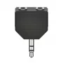 Hama 00205191 cable gender changer 3.5mm 2 x 3.5mm Black