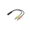 Hama HS-P100 V2 Headset Wired Head-band Office/Call center Black, Silver