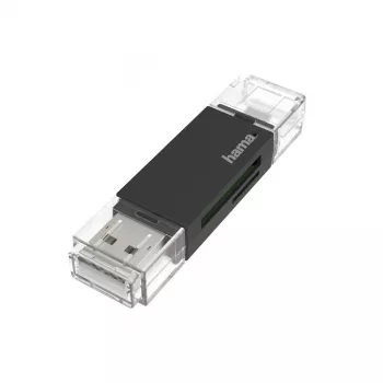 Card Reader Hama 00200130 USB/Micro-USB Black