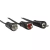 Audio Cable Hama 00205110 1.5m 3.5mm 2 x RCA Black