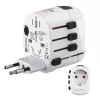 Hama World Travel Pro power plug adapter Universal White
