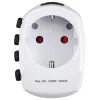 Hama World Travel Pro power plug adapter Universal White