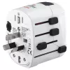 Hama World Travel Pro power plug adapter Universal White