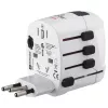 Hama World Travel Pro power plug adapter Universal White