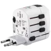 Hama World Travel Pro power plug adapter Universal White